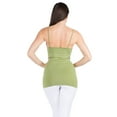 thumbnail image 3 of Women's Seamless Strappy Detail Cami Top - Olive, 3 of 5
