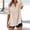 Beige, variant on Pullover Summer Tops Comfort Summer Business Dressy Casual Business Casual Tops for Women Beach Tops Linen Shirts for Women Loose Fit Baggy Shirts Wine M