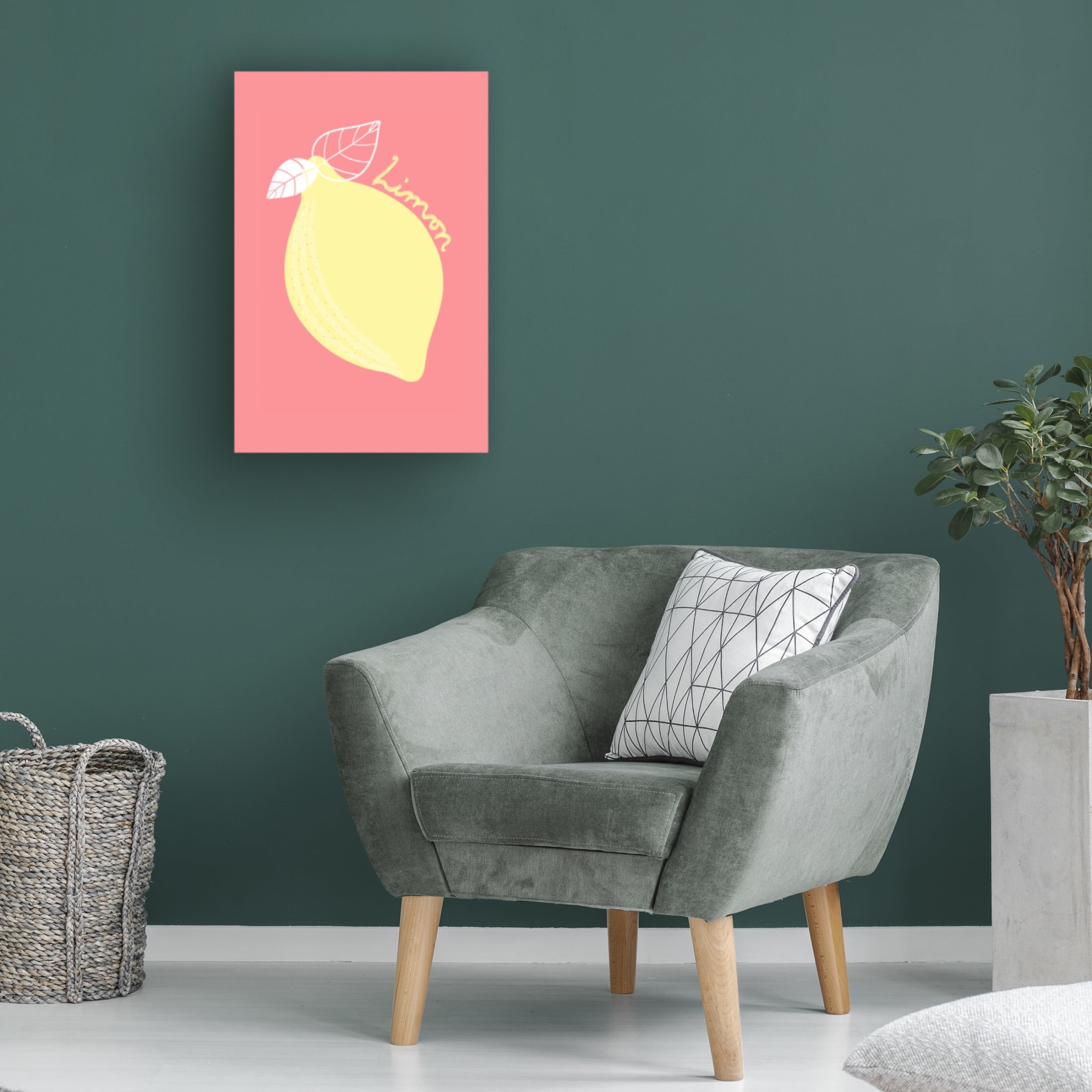 Trademark Fine Art Athene Fritsch  Limon Canvas Wall Art