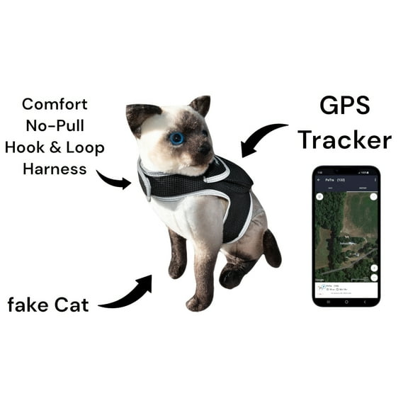 Wireless Pet Monitor Pet Tracker GPS Dog Tracker Waterproof   Realtime App Size:XXL