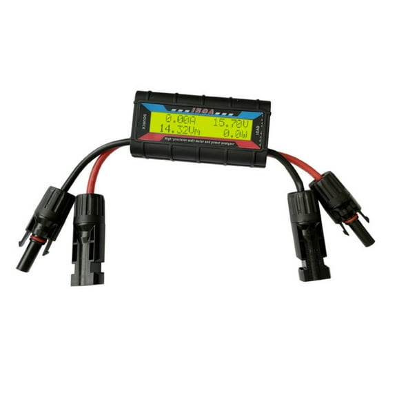 High Accuracy 50A 200A Photovoltaic Power Meter Inspector With LCD Display For Renewable Power Arrangements