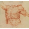 thumbnail image 3 of Willem Panneels 16x15 Black Modern Framed Museum Art Print Titled - Front View of Laocoon's Torso (1628 - 1630), 3 of 5