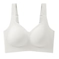 thumbnail image 5 of LEKWK Jelly Bras for Women No Underwire Push Up Supportive Wireless Plus Size Bra Full Coverage Seamless Comfort T-Shirt Bra Soft Everyday Wear, 5 of 6