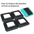 thumbnail image 7 of Ataucjin Step Aerobic Platform With 4 Risers, Height-Adjustable Step Aerobics Platform For Home Gym Exercise Fitness Workout 16"x16", 7 of 7