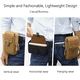 thumbnail image 2 of Riñonera de cuero PU multifunción para hombre al aire libre, bolso informal para teléfono móvil, bolsillo para hombre, cinturón deportivo para viajes al aire libre, 2 of 5