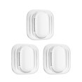 thumbnail image 4 of 3 pegatinas de pared con almohadilla anticolisión para manija de puerta, pegatina de colisión para refrigerador, pegatina de silicona gruesa creativa , blanco BLESIY Etiqueta de la pared de la manija de la puerta, 4 of 8