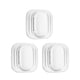 thumbnail image 3 of 3x almohadilla anticolisión para manija de puerta, Protector de pared grueso a prueba de golpes, palo de pared para tapa de inodoro de refrigerador , blanco mayimx Etiqueta de la pared de la manija de la puerta, 3 of 9