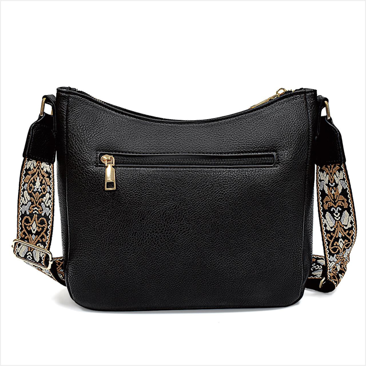 Badiya Crossbody Bags for Women Trendy Vegan Leather Hobo Handbags With Adjustable Strap Shoulder Bucket Bags