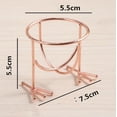 thumbnail image 2 of Makeup Sponge Holder Egg Sponge Stand Puff Display Stand Dryer Rack Makeup Sponge Support (Sponge is not included), 2 Pieces, 2 of 3