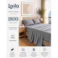 thumbnail image 2 of Juego de Sabanas Premium Tacto Egipcio 1800 Hilos, Laila Comfort, 2 of 8