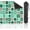Color1, variant on Oversized Premium American Mahjong Mat with Luxury Carrying Tube (32.5"x32.5"), Elegant Quilted Tartan Plaid Table Cover Pad with N/E/S/W Directions, Thick Anti-Slip Quiet Game Mat Gift for Players