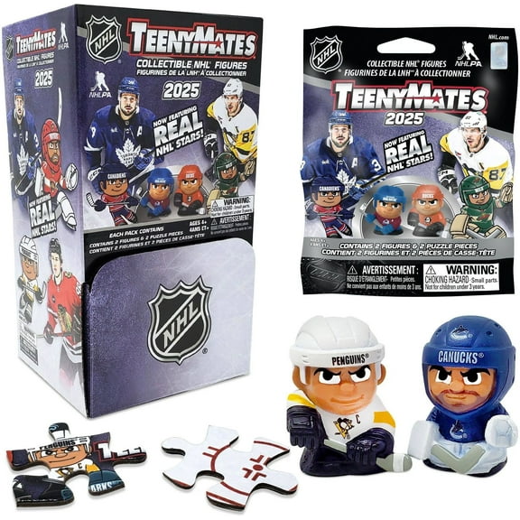 NHL TeenyMates 2025 Hockey Mystery Box (32 Packs)