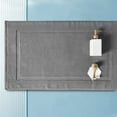 thumbnail image 2 of 2pcs Cotton Classic Rug Bath Mats Absorbent Cotton Hotel Spa Shower Bathtub Mats [Not A Bathroom Rug] Machine Washable Shower Bathroom Floor Towel, 2 of 4