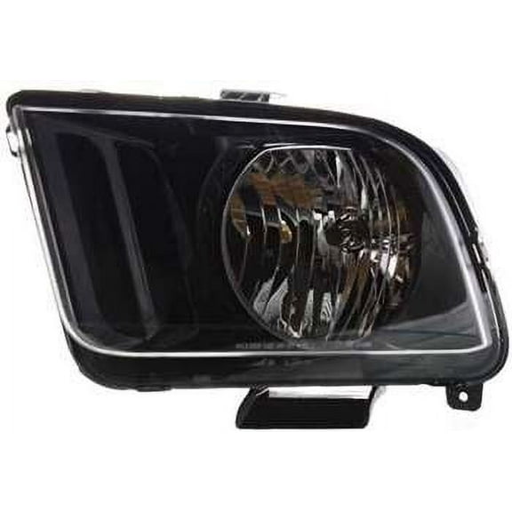 Headlight Compatible with FORD MUSTANG 2007-2009 LH Assembly Halogen