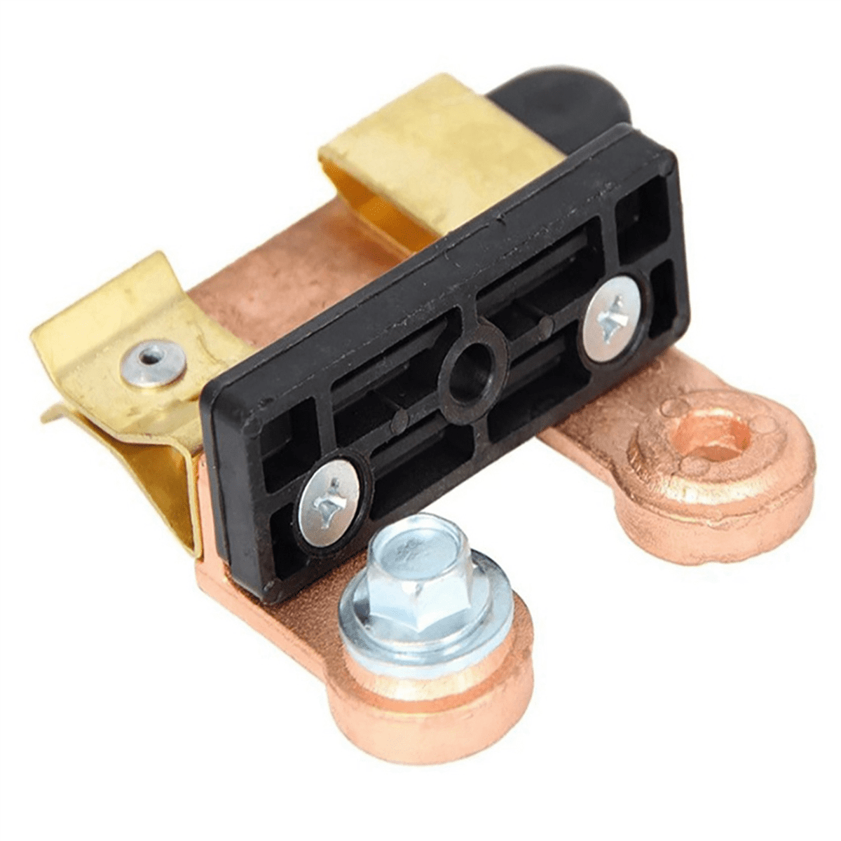 2X Side Post Knife Blade Switch 12V / 24V Battery Disconnect Switch Isolator for Marine Car Boat RV ATV (with Long Bolt)