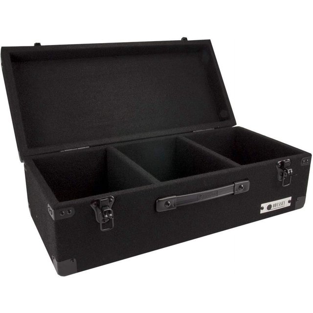 Funda alfombrada ODYSSEY C45200 para discos de vinilo de 45 rpm, color negro
