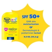 Banana Boat Sport Kids Sunscreen Stick SPF 50,Travel Sunscreen for Kids, 0.5 oz