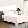 thumbnail image 1 of 600 TC Egyptian Cotton RV King Bed Sheet Set Include's - 18" inch Deep Fitted Sheet | 1 Flat Sheet | 2 Pillowcases | Peach Solid, 1 of 7