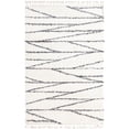 thumbnail image 2 of Rugs.com Serenity Shag Collection Rug – 5' x 8' White Shag Rug Perfect For Living Rooms, Large Dining Rooms, Open Floorplans, 2 of 6