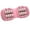 Pink, variant on Quiet Rolling Foot Massager Relaxation Home Work Environments