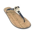 thumbnail image 1 of Michael Kors MK Charm Jelly PVC Flip Flop Sandal, Navy (10M), 1 of 5