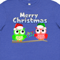 thumbnail image 4 of Inktastic Merry Christmas Owls Youth T-Shirt, 4 of 5