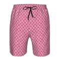 thumbnail image 3 of Balery Fish Scales Traje de Baño Estilo Hawaiano para Hombre, Shorts de Secado Rápido con Bolsillos-3X-Large, 3 of 6