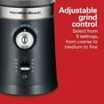 Hamilton Beach Fresh Bean Electric Coffee Grinder with Removable Bowl
