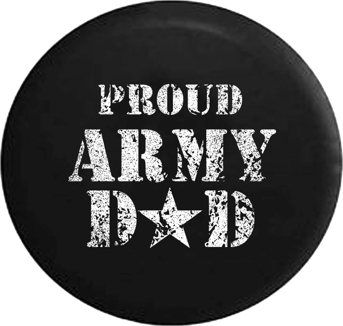 Proud Army Dad Military Star Spare Tire Cover Jeep RV - Walmart.com