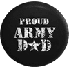 Proud Army Dad Military Star Spare Tire Cover Jeep RV 31 Inch
