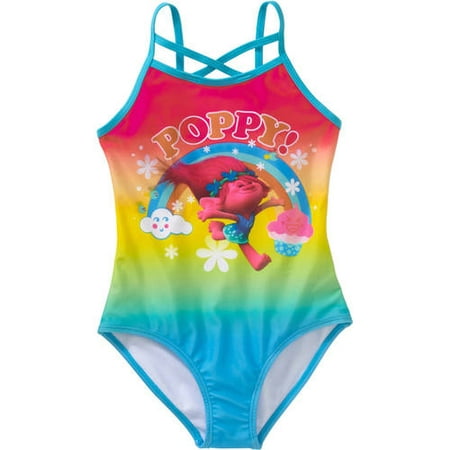 Girls' Poppy One Piece Swimsuit - Walmart.com
