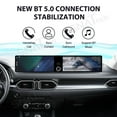 thumbnail image 4 of SNATEEN Dual 12.3 inch Carplay Screen/Radio/Multimedia Player for Mazda CX-5 2017-2025 Universal Car Navigation/GPS Upgrade Headunit Android Display 1080P Touch Screen Replace System, 4 of 16