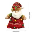 thumbnail image 2 of XINGXIANG Reusable Christmas Storage Bags - Santa & Reindeer Fabric Gift Bags for Candy, Cookies, Party Favors, Holiday Organization & Decor(Santa), 2 of 7