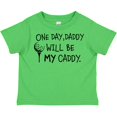 thumbnail image 3 of Inktastic One Day, Daddy Will Be My Caddy Kids Golfing Boys or Girls Toddler T-Shirt, 3 of 5
