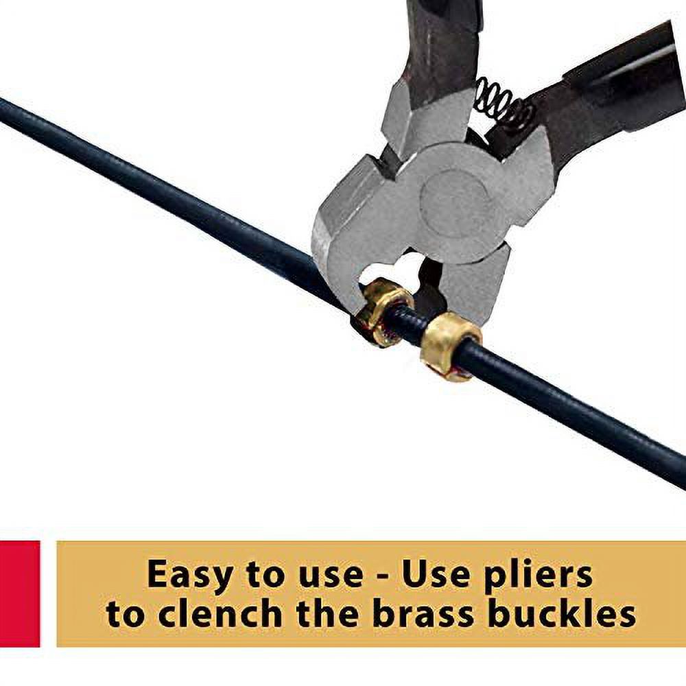 20 Encoches Pour Corde D’arc En Laiton - Pour Positionnement D-loop - Clip De Fixation Facile - Noir Ou Rouge - Pour Chasse/tir à L’arc