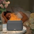 thumbnail image 5 of Vikakiooze 2023 Promotion on sale, Flame Air Diffuser,Humidifier,Portable-Noiseless Aroma Diffuser For Home,Office Or Yoga Essential Oil Diffuser,Essential Oil Diffuser With 2 Kinds Flame Light, 5 of 7