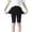 Black, variant on Liyamei Girls Fleece Lined Tights Kids Warm Thermal Winter Thick Leggings Pantyhose Fake Translucent Pants for School Dress Size Beige 7-10 years