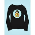 thumbnail image 3 of Kokeshi Doll With Acorns Long Sleeve Toddler -Image by Shutterstock,  4 Toddler, 3 of 4