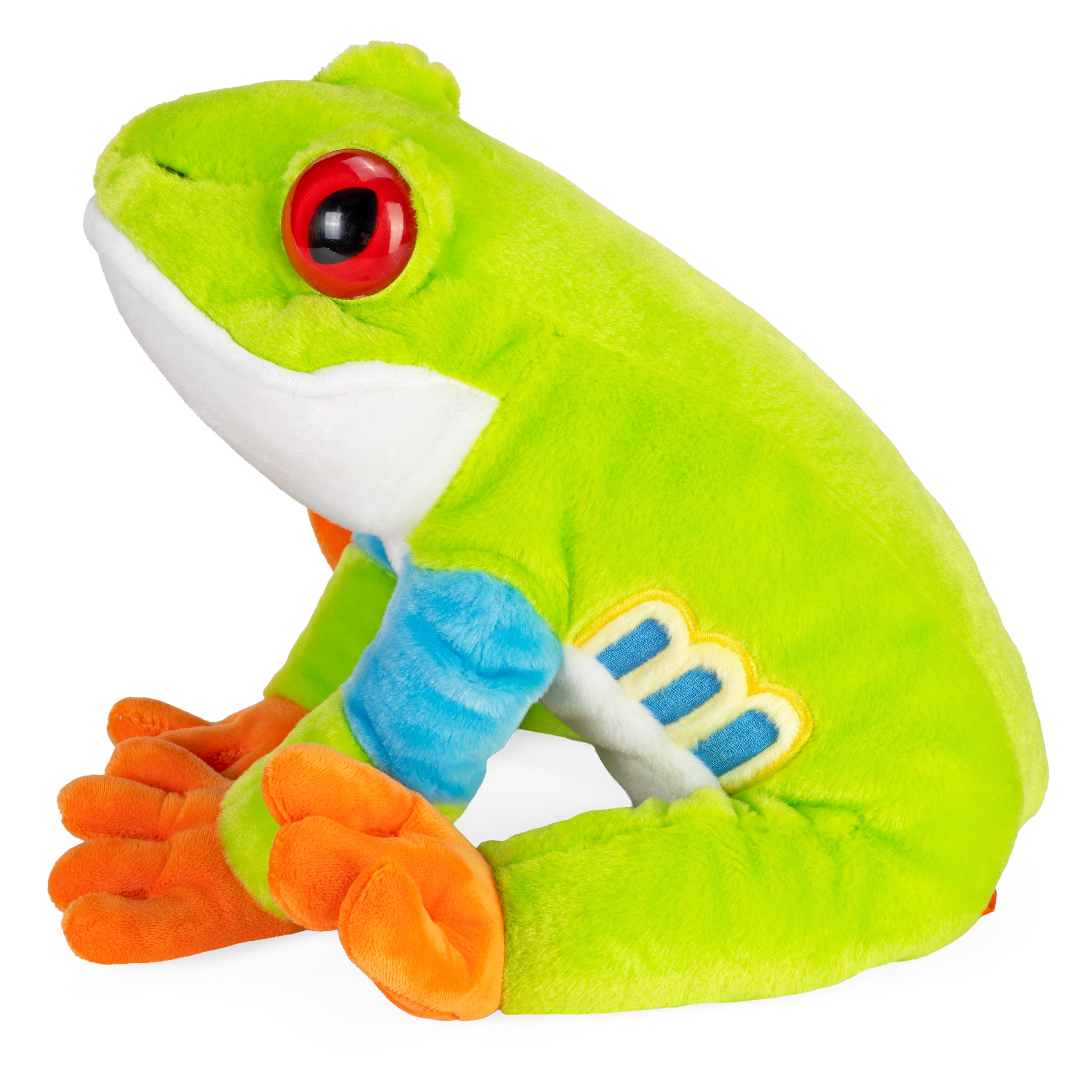 Wild Republic Red Eyed Tree Frog Plush, Stuffed Animal, Plush Toy, Gifts for Kids, Cuddlekins 12 Inches