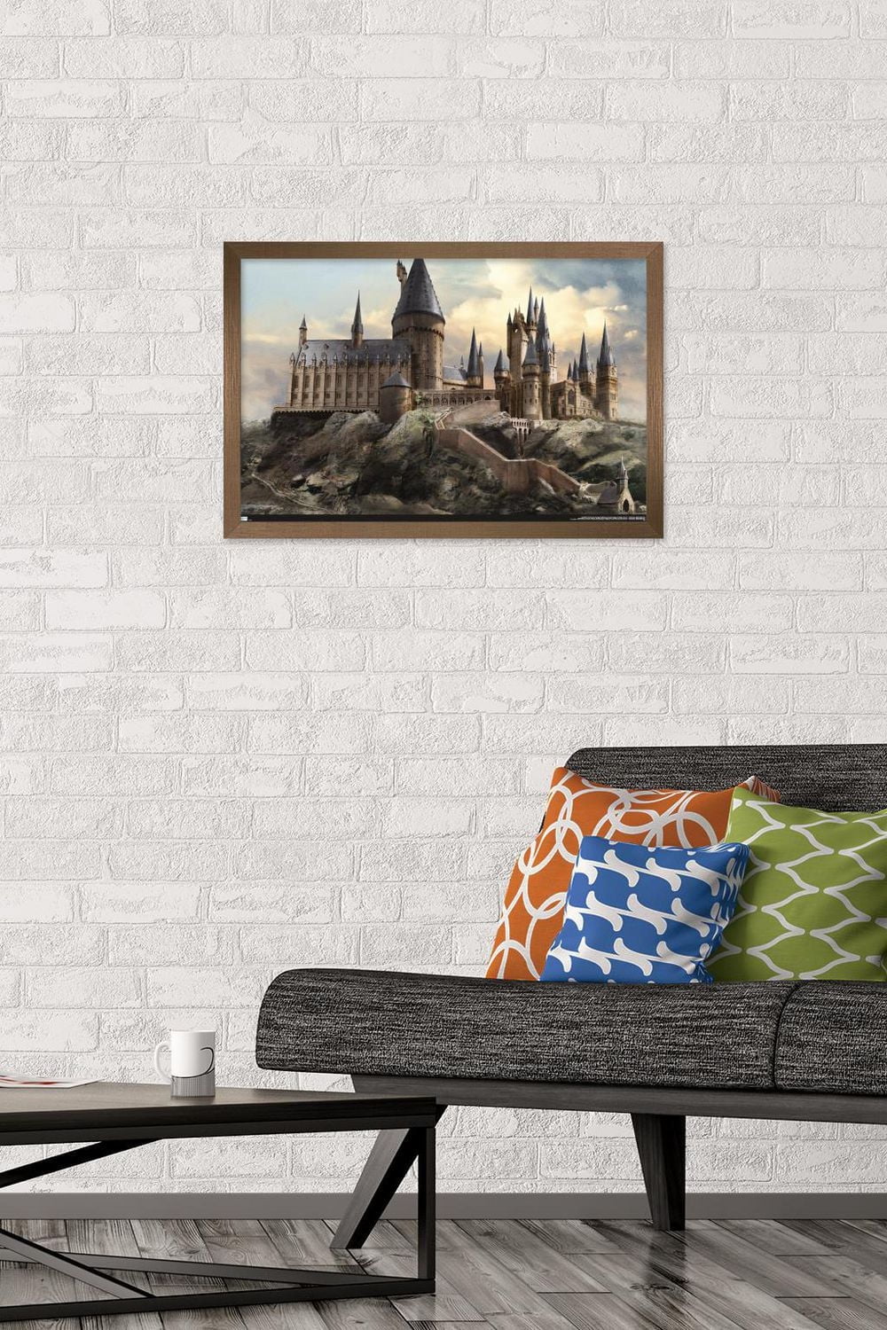 The Wizarding World: Harry Potter - Hogwarts at Sunrise Wall Poster, 22.375" x 34"