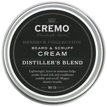 Cremo Beard and Scruff Cream Reserve Collectoin - Distillers Blend, 4 Ounce