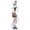 White 1, variant on YOYTOO Corner Shelf Wall Mount, 5 Tier Floating Corner Storage Bookshelves for Living Room Bedroom, White