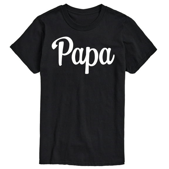 Instant Message - Papa - Men's Short Sleeve Graphic T-Shirt