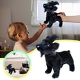 thumbnail image 2 of SgJHXb Black Woolen Classic And Cozy Stuffed Animal For All Ages, 2 of 6