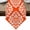 Orange, variant on Table Runners 60 Inches Long, Baroque Grey Cotton Linen Kitchen Dining Coffee Table Runner for Party Home Decor, Vintage Damask Classic Floral Tabletop Dresser Scarves Runner Decor 13x60 Inch