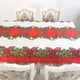 thumbnail image 4 of JM Mantel de tela rectangular, mantel navideño, mantel rojo, patrón de lazo, decoración navideña, mantel de cocina lavable, mantel protector de mesa, decoración navideña, mantel de mesa, 150x180cm JM RV021031-00030SDJ, 4 of 5