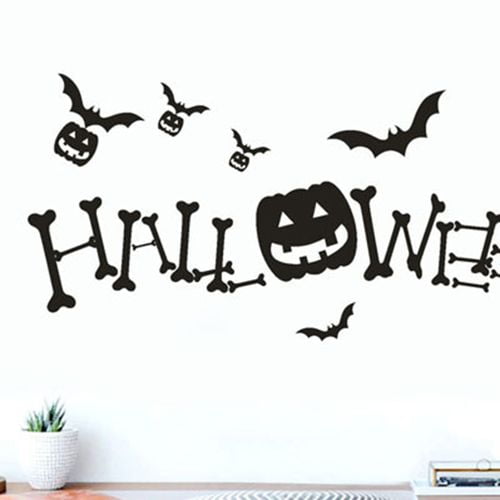 Halloween Spooky Spider Web Vinyl Decal Sticker Car Window Decoration