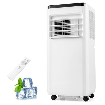 10000 BTU Portable Air Conditioner with Remote Control Cools up to 250/350 Sq.Ft