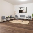 thumbnail image 3 of Gansett Reception Waiting Oversize Guest Chair / Silver Steel / Dark Gray, 3 of 7