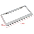 thumbnail image 5 of Flmtop Stylish Bling Rhinestones American Car Vehicle Rear License Plate Metal Frame, 5 of 5